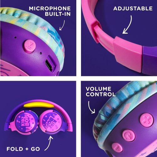 KB Headphones Gallery Wireless Pink